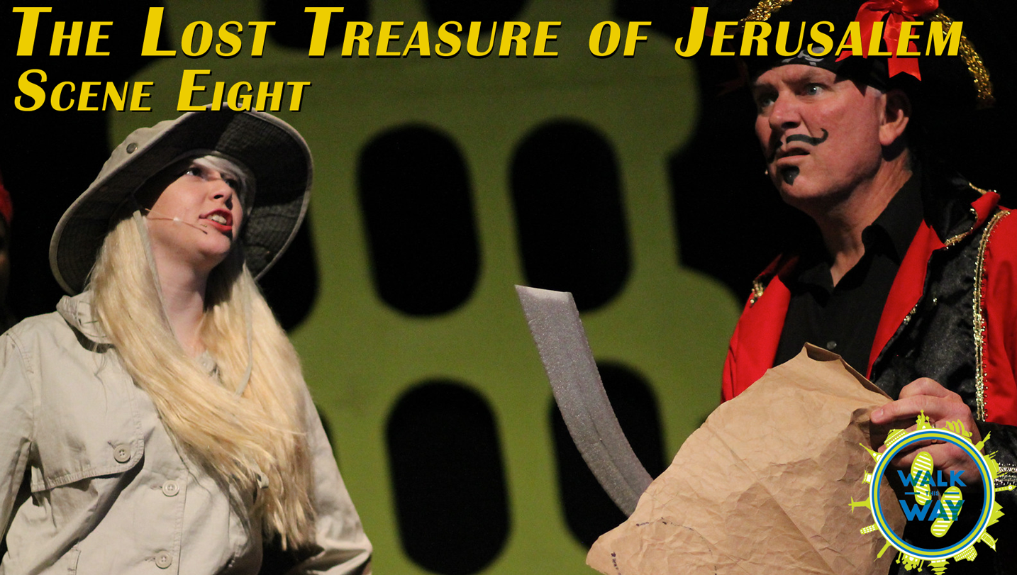 The Lost Treasure of Jerusalem: Scene Eight